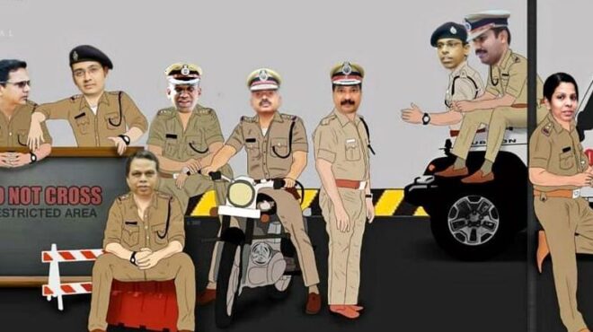 Say It With Wit and Humor- The Kerala Police Way