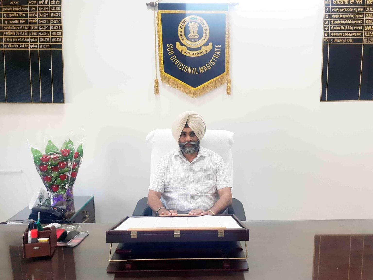Manjit Singh Cheema is the New President of the PCS Officers Association