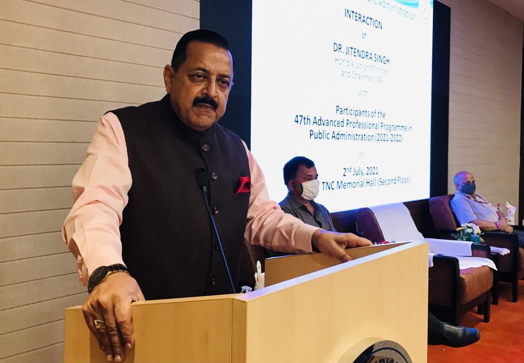 Government’s mission Karmayogi to ensure that the Indian bureaucracy doesn’t remain a “prisoner of rule”: Union Minister Jitendra Singh