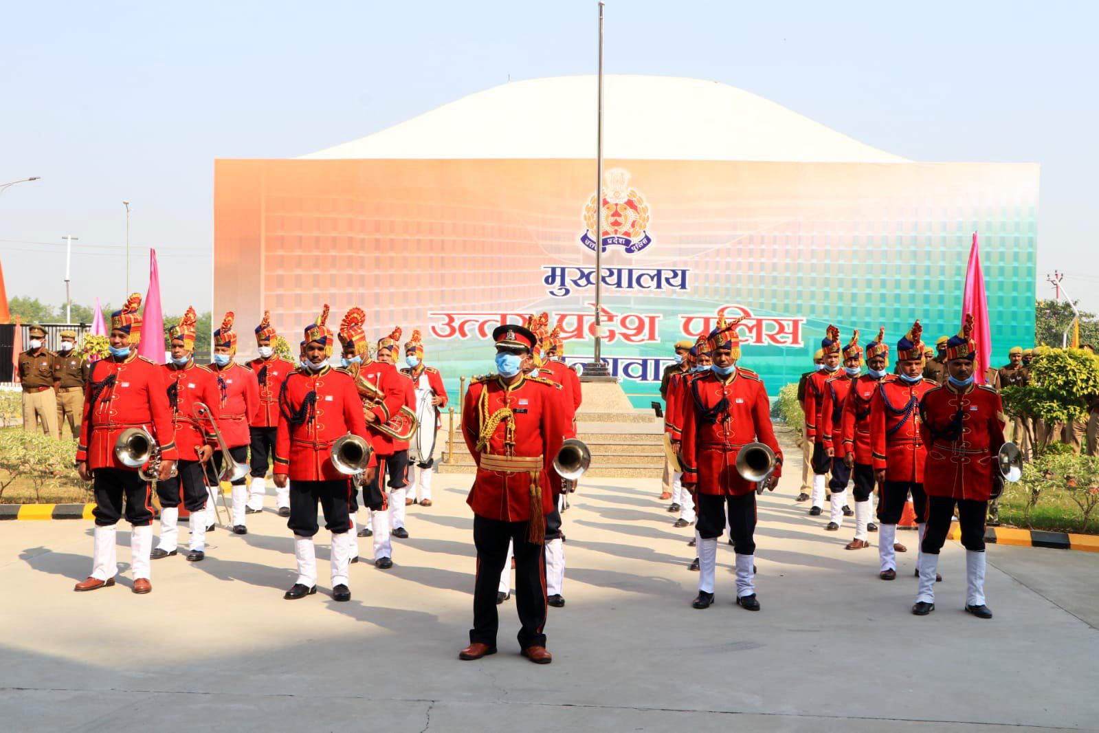 Police Flag Day Celebrated At Police Headquarters, Lucknow Police Flag Day Celebrated At Police Headquarters, Lucknow