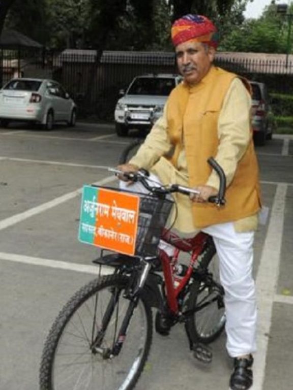 A Former IAS Who Known For His Cycle Love Becomes Law Minister