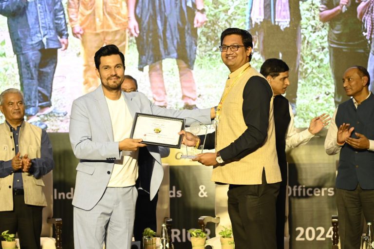 Varun jain IFS Eco Warrior Awards 2024 and National Conclave