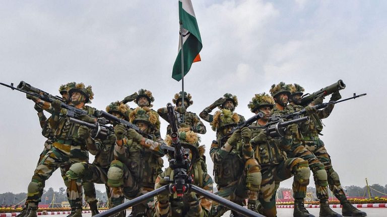 Indian-Army paramilitary forces