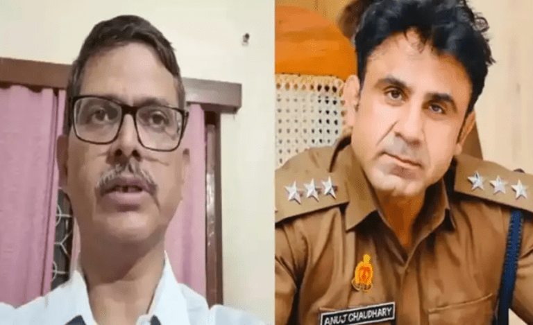 Amitabh Thakur vs Anuj Chaudhary