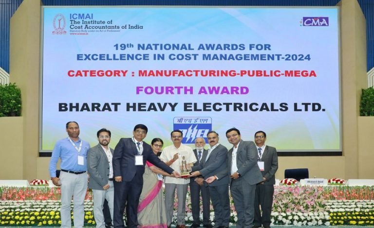 BHEL Cost Management Award