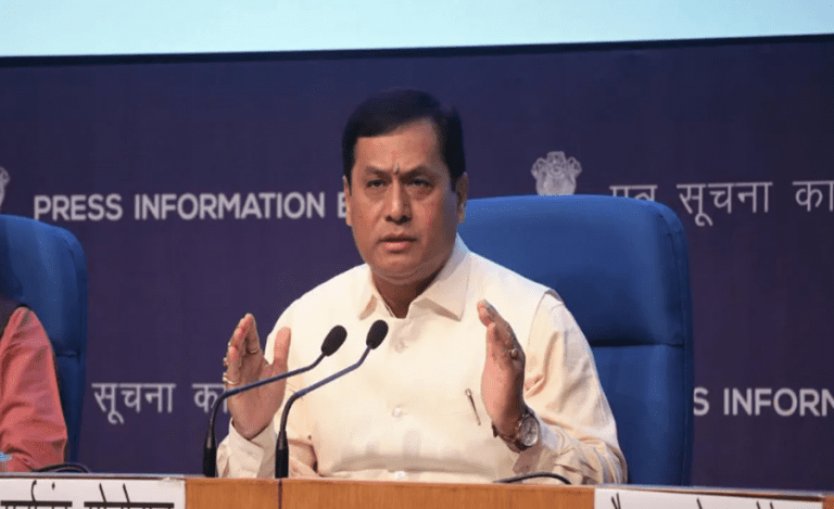Union Minister Sarbananda Sonowal