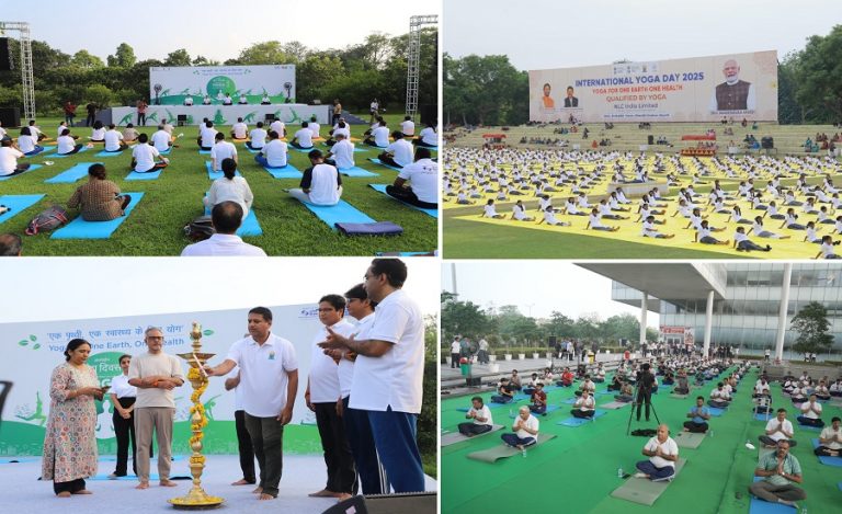 Indian PSUs Yoga Day 2025
