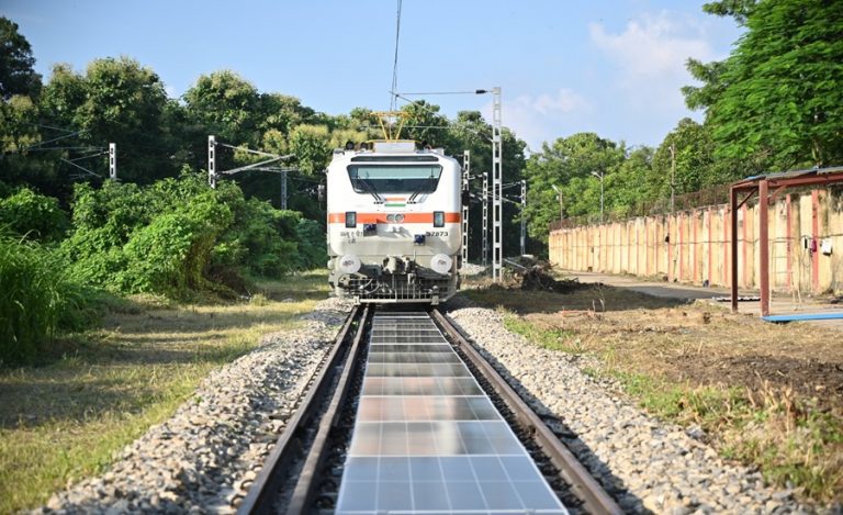Varanasi Solar Rail Tracks 2