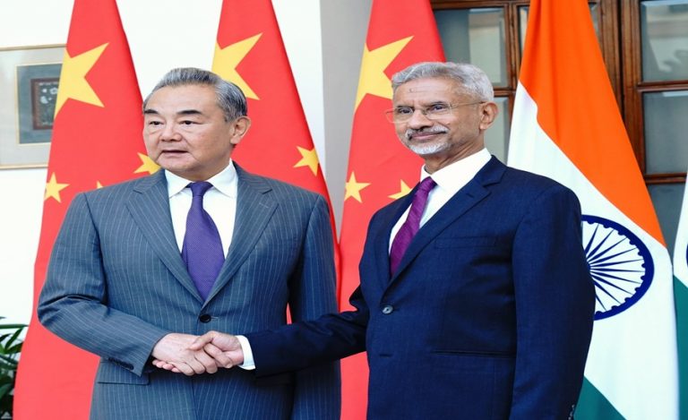 Wang Yi & Jaishankar