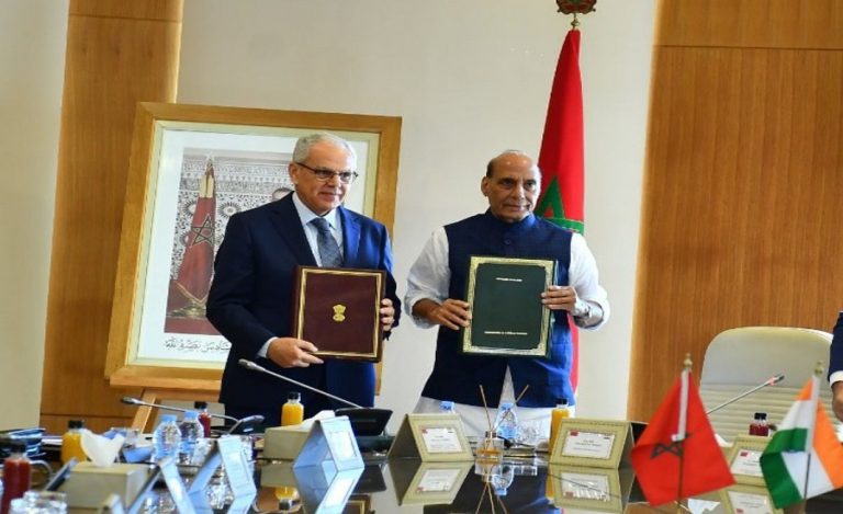 India Morocco defence MoU