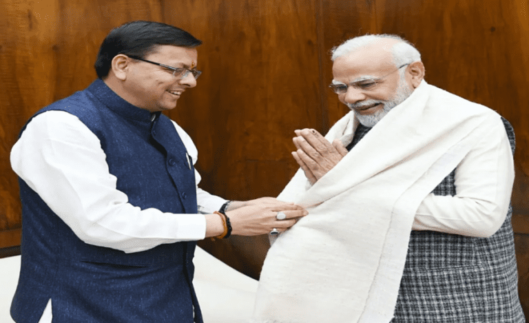 PM Modi & CM Dhami