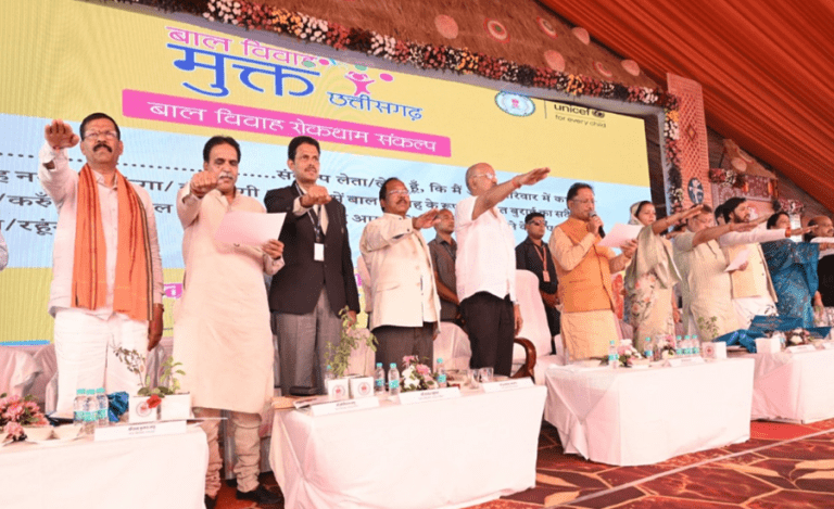 Child Marriage-Free Panchayats Chhattisgarh