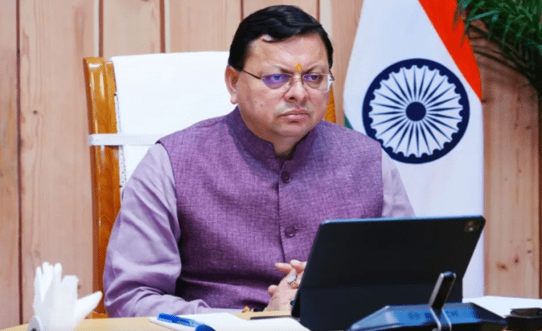 CM Pushkar Singh Dhami