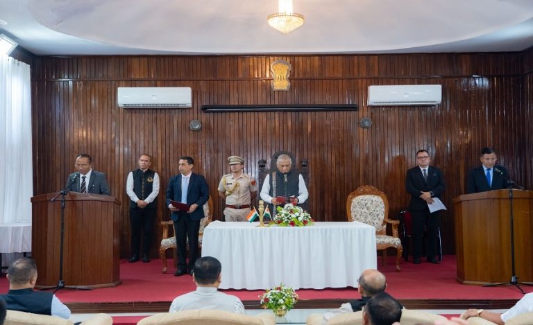 Mizoram Ombudsman Oath Ceremony