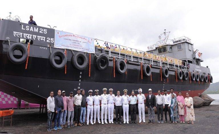 ACTCM Barge LSAM 25 launch