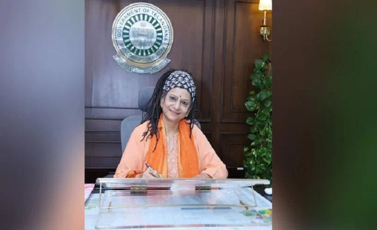 Charu Sinha Telangana ACB
