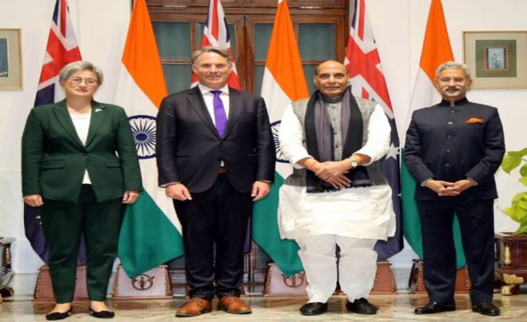 India Australia defence partnership
