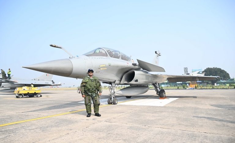 President Droupadi Murmu Rafale flight