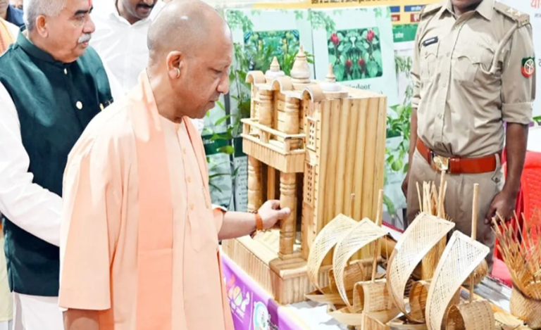 CM Yogi at Swadeshi mela
