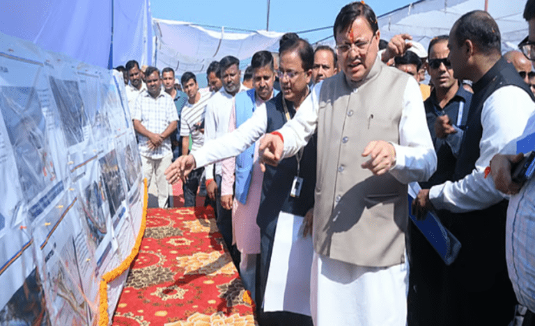 CM Pushkar Dhami Sharda Corridor