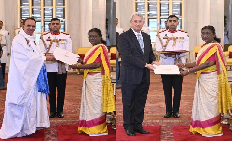 President Murmu Receives Diplomatic Credentials