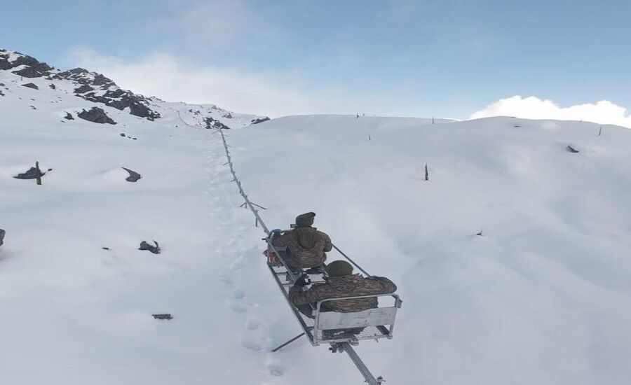 high-altitude monorail system