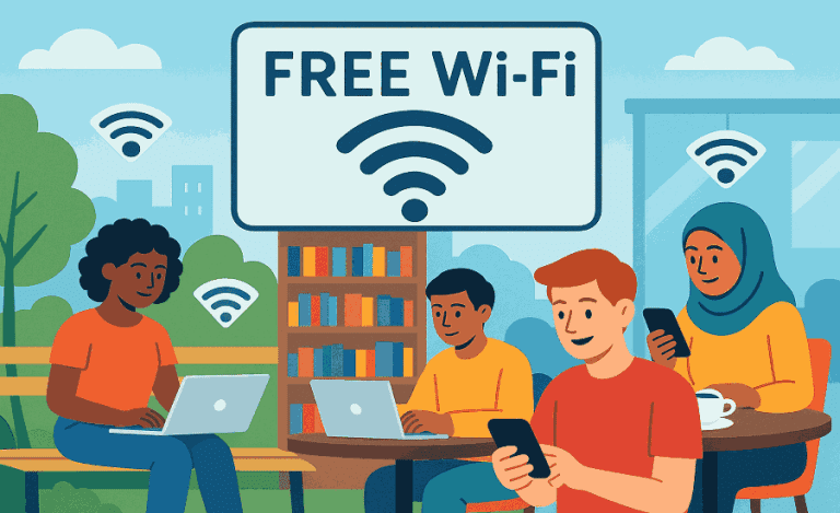 Free Wifi Communication Internet