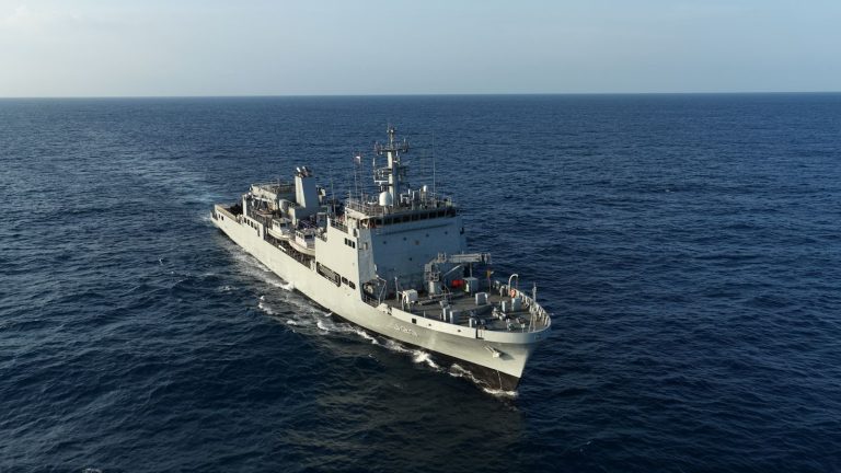 Indian Navy survey vessel Ikshak