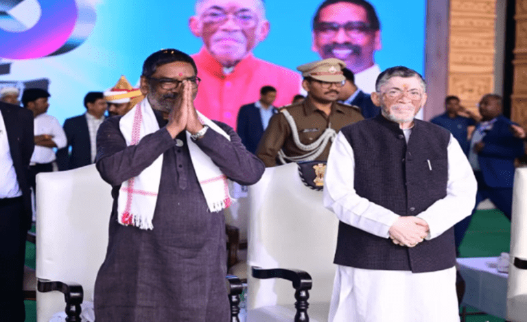 CM Hemant Soren Governor Santosh Gangwar