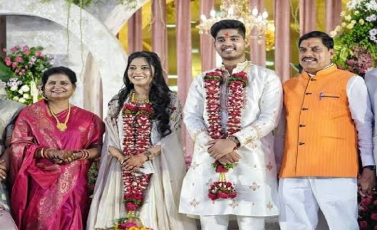 MP CM Son Marriage