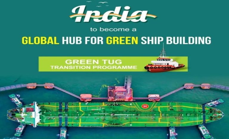 all-electric green tug