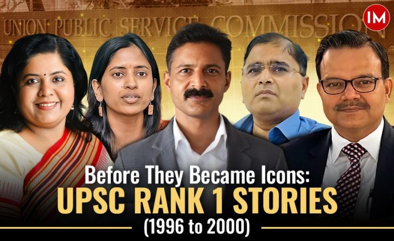 UPSC Toppers 1996 to 2000