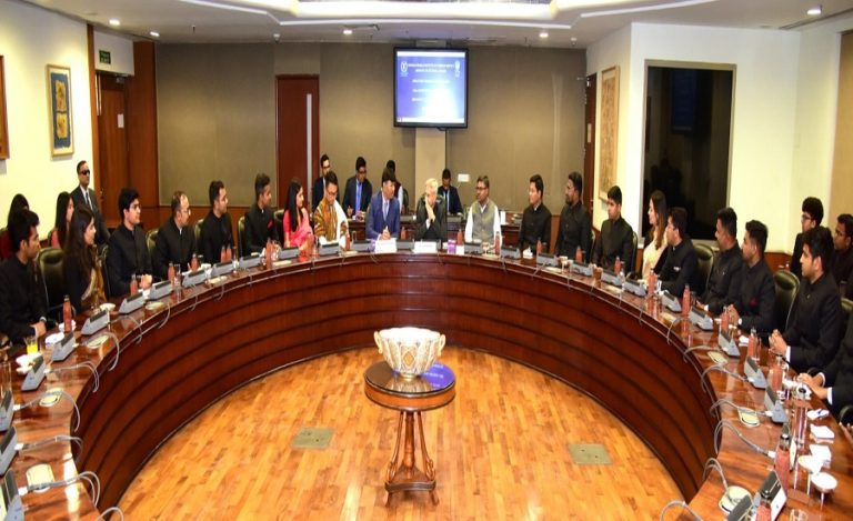 Dr S Jaishankar IFS trainees interaction