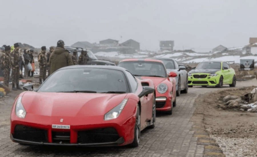 Bharat Ranbhoomi Darshan Supercar Drive