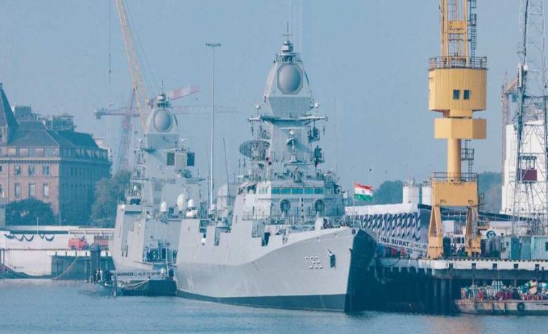 INS Surat AI-enabled Warship