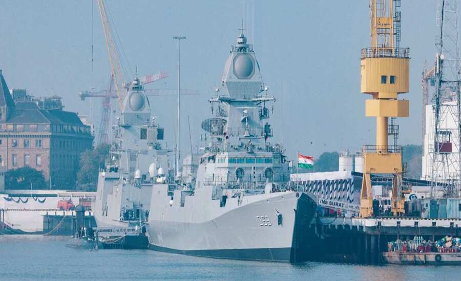 INS Surat AI-enabled Warship