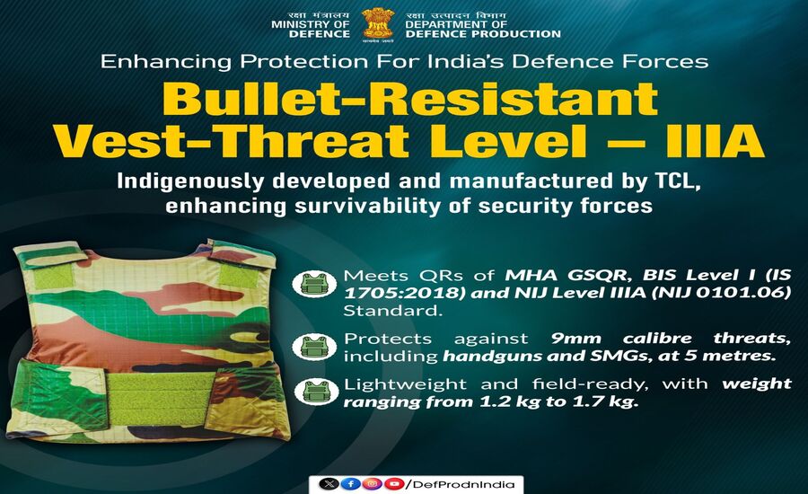 Indigenous Level IIIA Bullet-Resistant Vest