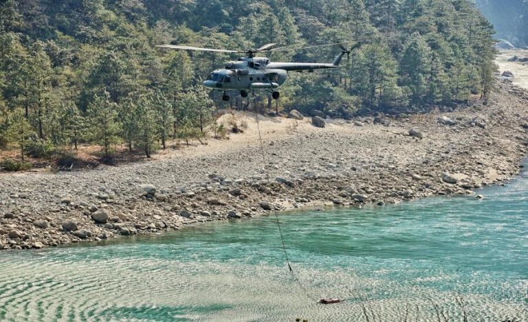 MI-17V5 Helicopter Rescue in Lohit Valley