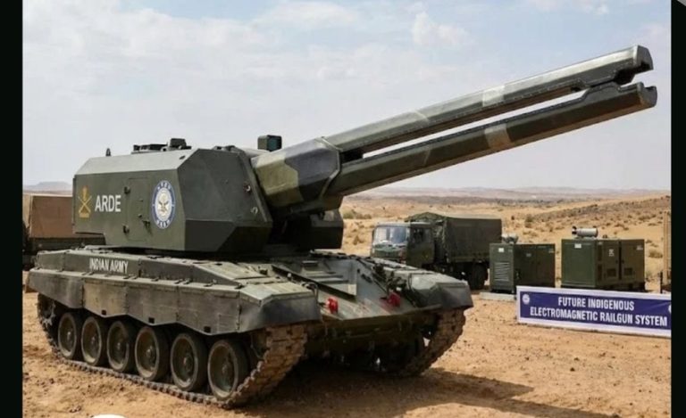 Indigenous Electromagnetic Railgun