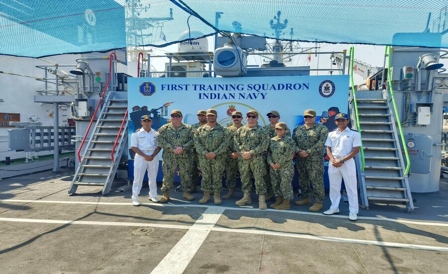 Indian Navy First Training Squadron