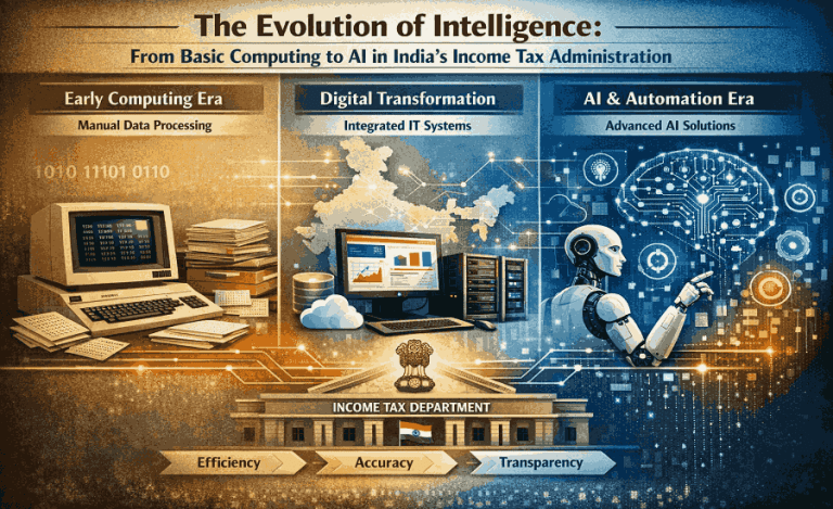 The Evolution of Intelligence From Basic Computing to AI in India's Income Tax Administration