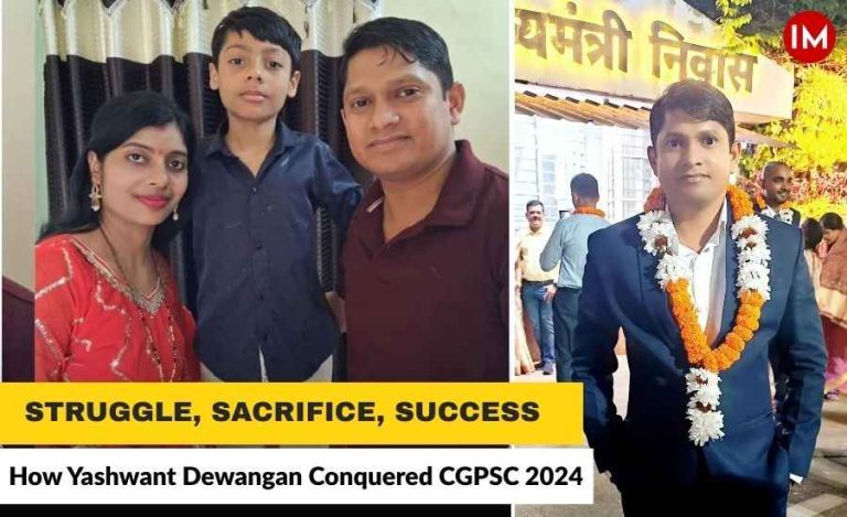 Bhilai Steel Plant Diploma Engineer to CGPSC 2024 Deputy Collector – Yashwant Dewangan