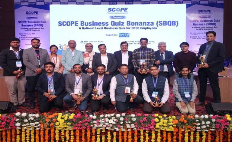 SCOPE Business Quiz Bonanza Celebrates Intellectual Excellence Across Public Sector Enterprises