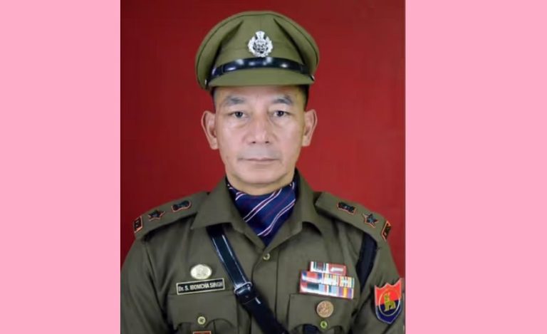Manipur IPS officer Dr Sarangthem Ibomcha Singh