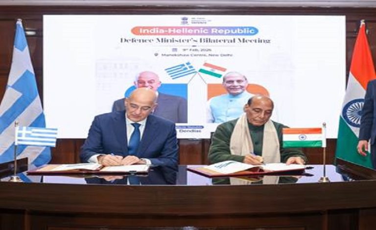 India & Greece Deepen Defence Ties as Raksha Mantri Holds Bilateral Talks with Hellenic Defence Minister