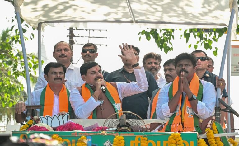 Tamil Nadu Polls: Mohan Yadav Targets DMK-Congress, Backs ‘Double-Engine’ Govt; Campaign Photos Go Viral