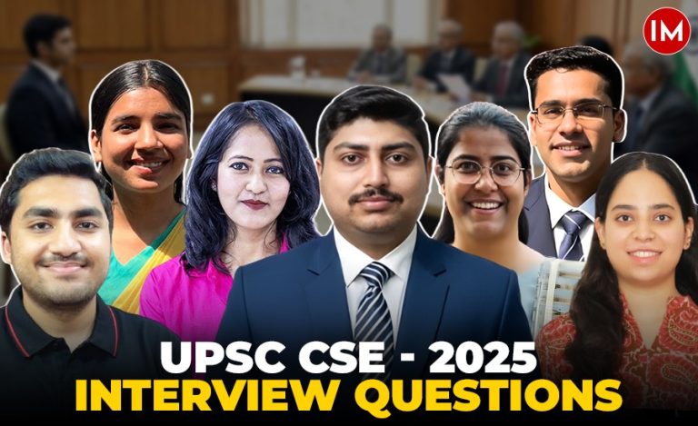 UPSC Interview Questions 2025