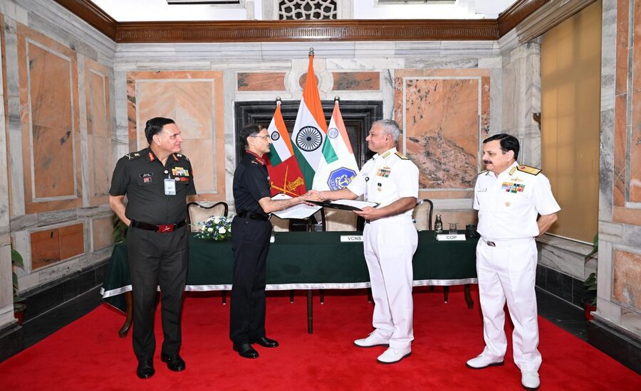Indian Army-Navy MoA