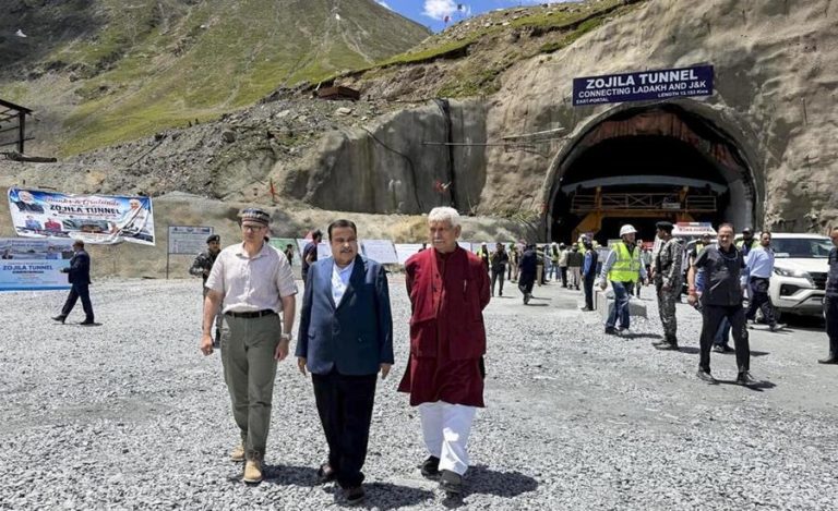 Zojila Tunnel Breakthrough
