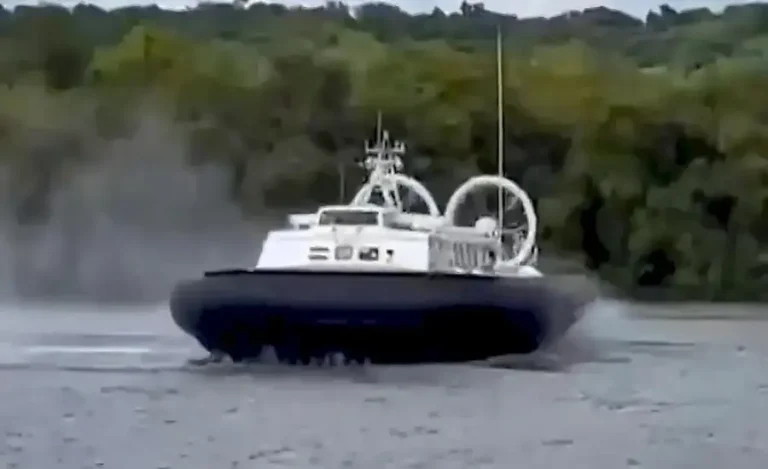 Indian Coast Guard Indigenous Hovercraft